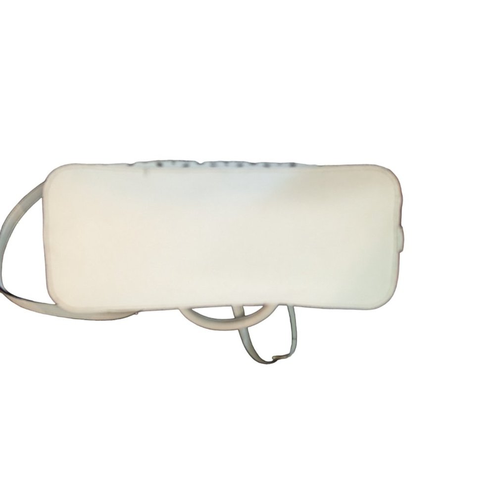 Kate Spade Newman Drive Mini Carli Cement Cream White Floral Cut Crossbody Bag - Picture 8 of 15